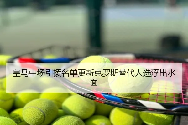 皇马中场引援名单更新克罗斯替代人选浮出水面